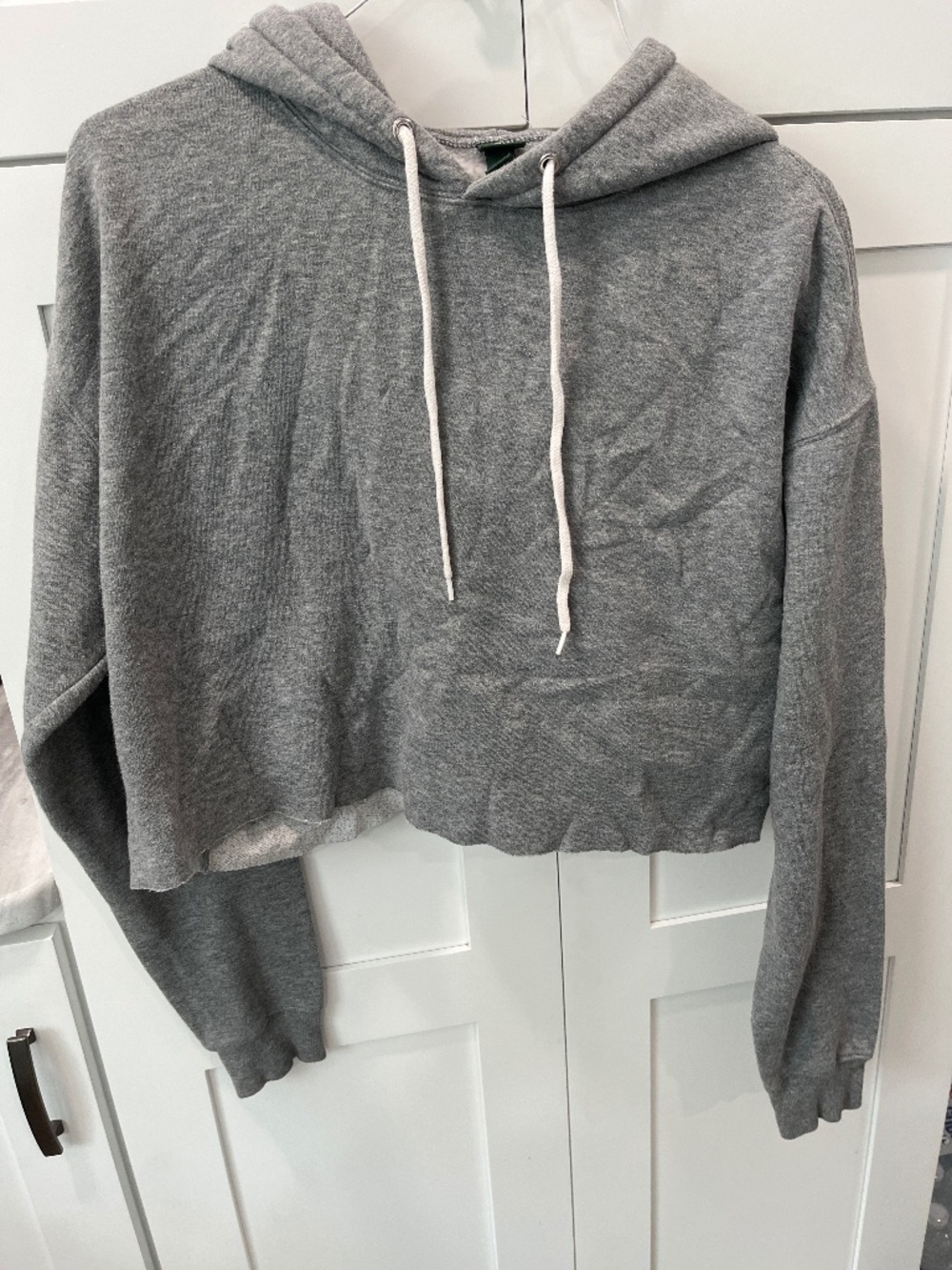 Cropped hoodie